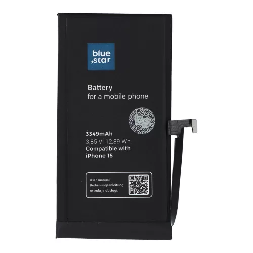 IPHONE 15 akkumulátor BLUE STAR HQ 3349 mAh