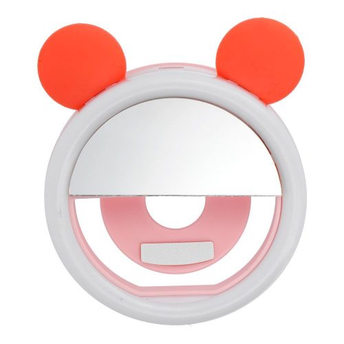 LED gyűrűs szelfi lámpa RK12 narancssárga telefonhoz