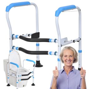   Állítható WC kapaszkodó – stabil támasz időseknek és mozgásukban korlátozottaknak