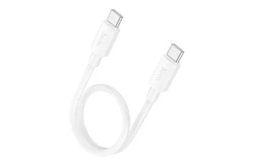 HOCO X96 HYPER USB TYPE-C / TYPE-C KÁBEL 60W 25CM FEHÉR