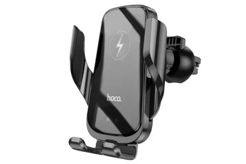 HOCO CA202 PLUS MÁGNESES SZELLŐZŐRÁCSRA RÖGZ. AUTÓS TELEFONTARTÓ GRAFIT