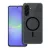 Drop Glue Colorful Ring Mag Cover kompatibilis a MagSafe-el SAMSUNG A36 black