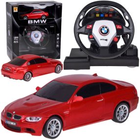   Mini BMW Sportautó 1:24 – Távirányítós kormánykerékkel RC0661