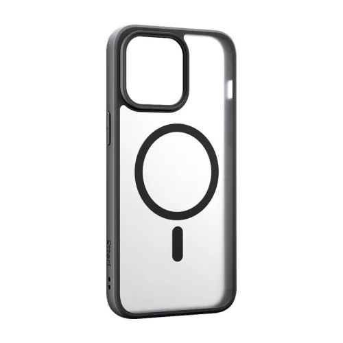 Etteri Matt  Apple iPhone 16 Pro Max (6.9) mágneses MagSafe tok (vezetéknélküli töltéshez) fekete