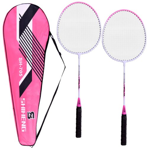 Tollaslabda Ütő Készlet – 2 db + Hordtáska (Rózsaszín/Kék)