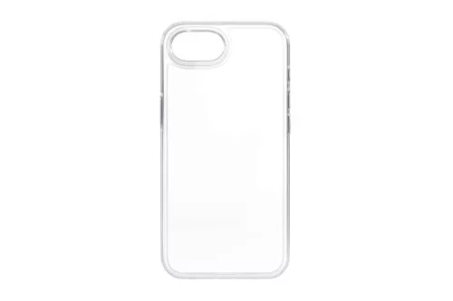 IPHONE 16E ÜTÉSÁLLÓ TPU SZÉLŰ PLEXI TOK CLEAR