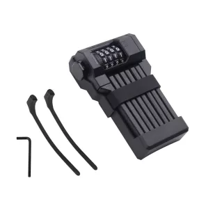   Kerékpár/ roller lakat 4 számjegyű kóddal FSBYL48532 fekete