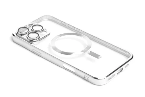 PJ DISC-A IPHONE 16 PRO 6.3 TPU TOK MAGSAFE KOMPATIBILIS EZÜST