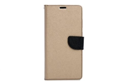 PJ CSATOS MÁGNESES NOTESZ TOK SAMSUNG GALAXY A15 A155F / A15 5G A156B BÉZS ARANY