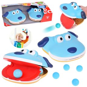   Gyerek Sportjáték – Kutyás Kilövő + 4 Labda Szett ZA5604