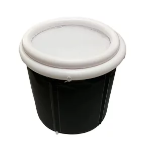   Összecsukható, hordozható felfújható kád 75 x 80 cm, fekete