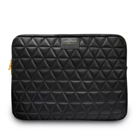   Guess Quilted Sleeve notebook táska 13col-ig fekete (GUCS13QLBK)