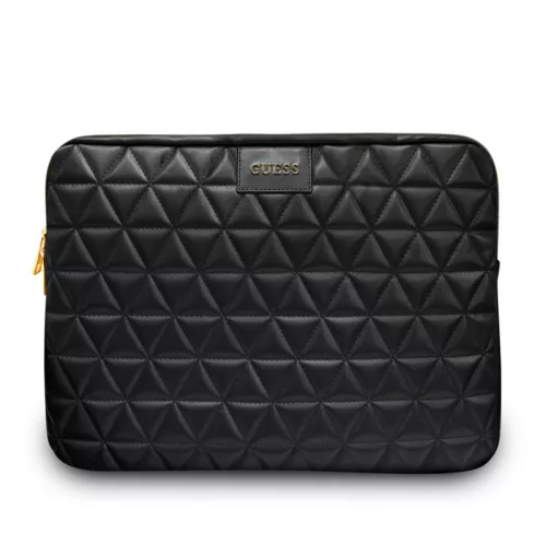 Guess Quilted Sleeve notebook táska 13col-ig fekete (GUCS13QLBK)