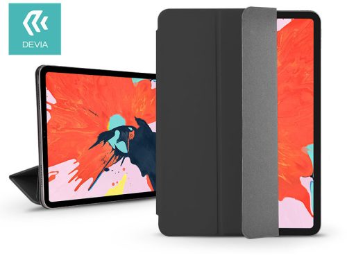Apple iPad Pro 11 (2018)/iPad Air (2020) tablet tok (Smart Case) on/off         funkcióval - Devia Star Magnet - black
