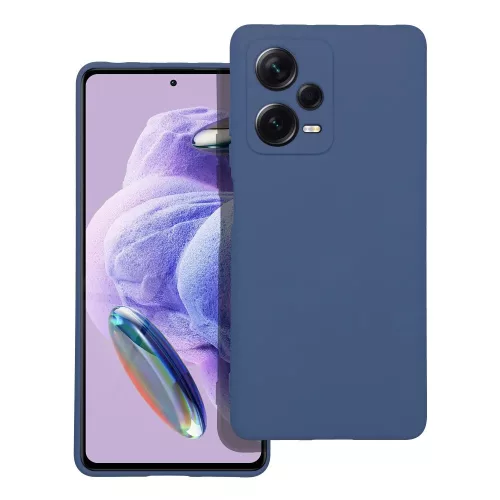 Silicon Case Xiaomi Redmi Note 12 Pro Plus 5G kameravédős szilikon tok kék