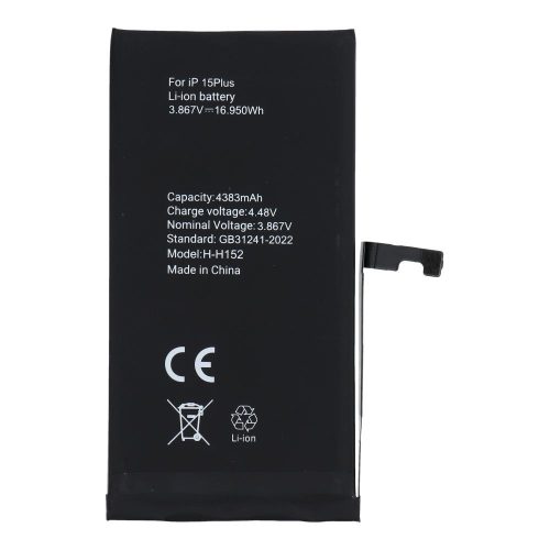 IPHONE 15 Plus 4383 mAh akkumulátor POLYMER