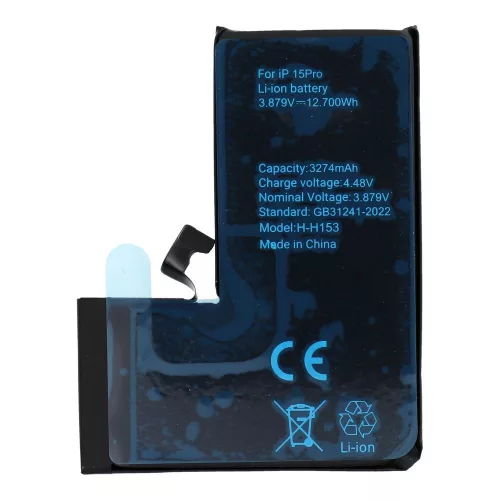 IPHONE 15 Pro 3274 mAh akkumulátor POLYMER
