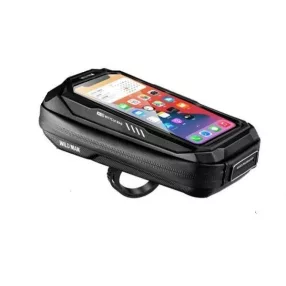   WILDMAN kerékpártáska kormányra zárral 0,5L (4" - 7") X3 fekete