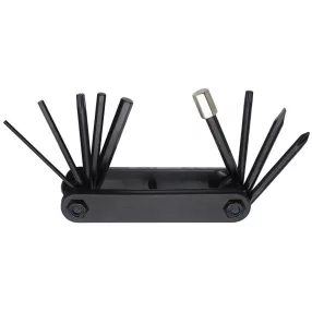 FSBRK-007-10 Multiszerszám Kerékpár Kulcskészlet Fekete