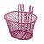Első kerékpárkosár FSBKT-059T rózsaszín