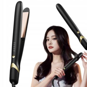   2 az 1-ben kerámia hajvasaló – egyenesítéshez és göndörítéshez, 140–220 °C