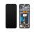 Samsung A146 Galaxy A14 5G fekete gyári LCD kijelző érintővel és kerettel
