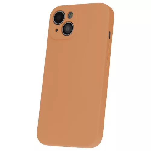Silicon Case Apple iPhone 17 Pro Max (6.9) kameravédős szilikon tok mandarin