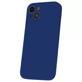   Silicon Case Apple iPhone 17 Pro (6.3) kameravédős szilikon tok kék