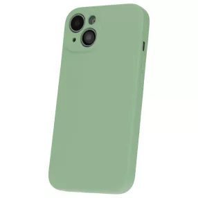   Silicon Case Apple iPhone 17 (6.3) kameravédős szilikon tok pisztácia zöld