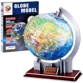   3D TÉRBELI GÖMB Puzzle 49 darabos földgömb kirakó ZA0936