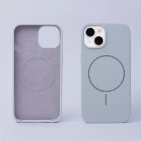   Silicon Thin Mag Apple iPhone 15 Pro (6.1) Magsafe TPU tok világoskék