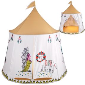 Indián tipi sátor, kerek játszósátor gyerekeknek ZA4940