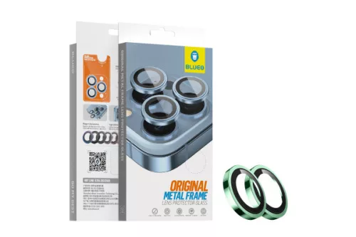 BLUEO METAL HD KAMERAVÉDŐ ÜVEGFÓLIA IPHONE 17 6.3 ZÖLD