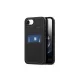 DUX DUCIS RAFI II IPHONE 16E KÁRTYATARTÓS, KITÁMASZTÓS TPU-PU TOK MAGSAFE KOMPATIBILIS FEKETE