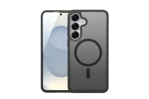 DUX DUCIS YIND SAMSUNG GALAXY S25 PLUS S936 MAGSAFE KOMPATIBILIS TPU-PC TOK FEKETE