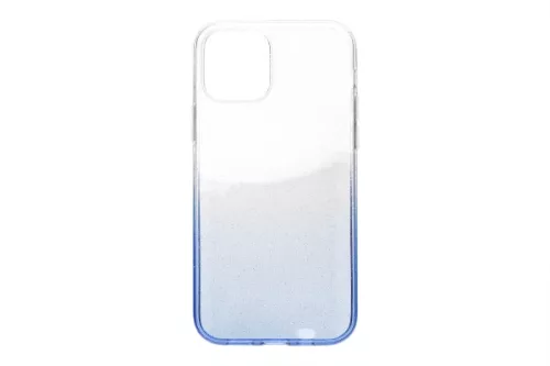 SZÍNÁTMENETES CSILLOGÓS TPU TOK IPHONE 12 PRO MAX 6.7 KÉK