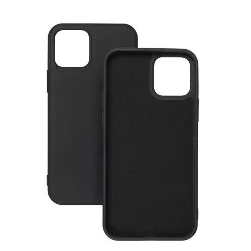 Silicon Case Apple iPhone 17 Pro (6.3) szilikon tok fekete
