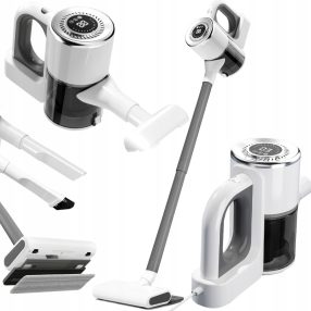   Vezeték nélküli 2 az 1-ben álló és kézi porszívó, 100 W, 4 HEPA fúvókával