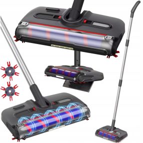   Akkus kézi porszívó 360° forgó elektromos kefével – KAŚKA