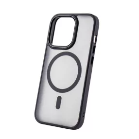   Frozen Mag Magsafe Samsung S938 Galaxy S25 Ultra ütésálló TPU tok fekete