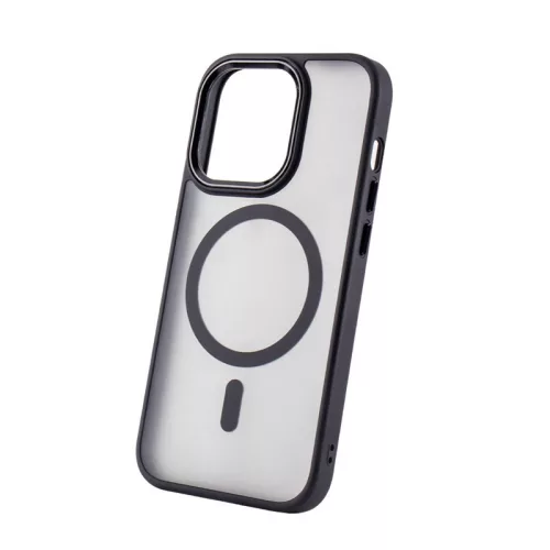 Frozen Mag Magsafe Samsung S938 Galaxy S25 Ultra ütésálló TPU tok fekete