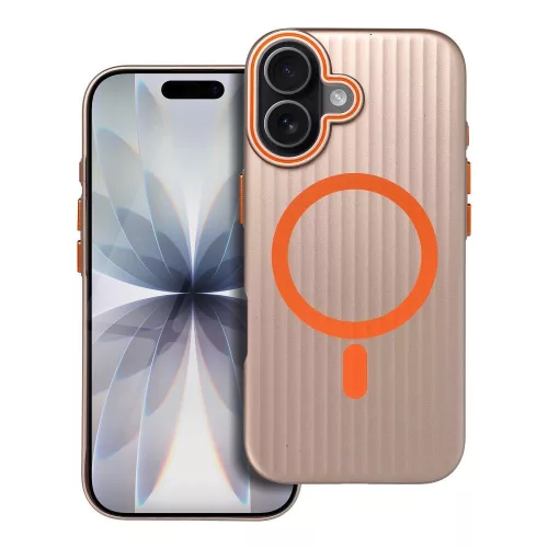 IPHONE 17 SIMPLY MagSafe kompatibilis tok, sivatagi titánium