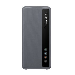   Samsung Smart Clear View G985 Galaxy S20 Plus (6.7) gyári szürke könyvtok (EF-ZG985)