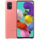 Samsung A715 Galaxy A71 (2020) gyári pink hátlapvédő szilikon tok (EF-PA715)