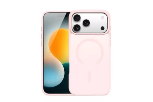 DUX DUCIS YIND IPHONE 17 PRO 6.3 MAGSAFE KOMPATIBILIS MATT TPU-PC TOK PINK