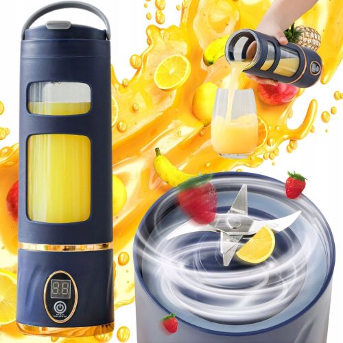 Hordozható USB Turmix – 8 Pengés Smoothie Pohár