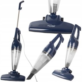   Álló és Kézi Porszívó 2 az 1-ben – 1200 W, Porzsák Nélküli, HEPA Szűrővel