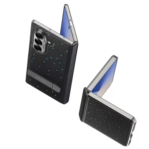 DUX DUCIS Stex Samsung Galaxy Z Flip 7 hátlapvédő tok fekete