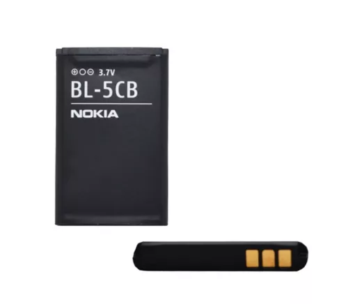 Nokia BL-5CB bontott, jó állapotú gyári akkumulátor Li-Ion 800mAh (Nokia 100, C2-01)