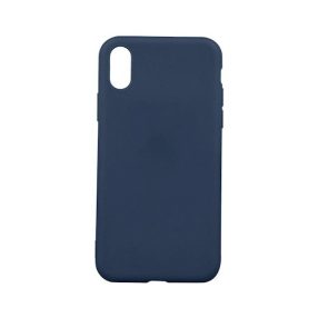 Honor X5C Plus sötétkék matt vékony szilikon tok